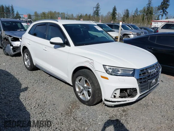 ✅ 2018 Audi Q5 Premium • VIN: WA1ANAFY6J2128090 • Лот: 42039340. Опубликован ранее на IAAI с пробегом 65 175 миль. Бесплатный доступ к архиву аукционных продаж из США и подробный отчёт об истории автомобиля на DreamBid. Изображение 1.