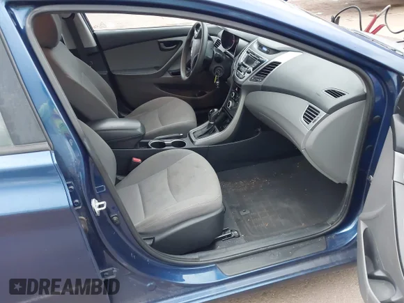 ✅ 2016 Hyundai Elantra SE • VIN: 5NPDH4AE4GH731166 • Lot: 45149947. Listed on IAAI with 116,437 mi. Free auction sales archive from the USA and detailed vehicle history report at DreamBid. Image 5.