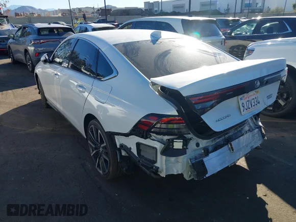 ✅ 2024 Honda Accord Touring • VIN: 1HGCY2F87RA025162 • Лот: 44094697. Опубликован ранее на IAAI с пробегом 42 533 миль. Бесплатный доступ к архиву аукционных продаж из США и подробный отчёт об истории автомобиля на DreamBid. Изображение 3.