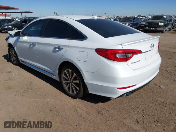 ✅ 2017 Hyundai Sonata Sport • VIN: 5NPE34AF6HH496900 • Lot: 44429695. Wystawiony na IAAI z przebiegiem 85 422 mil. Bezpłatny archiwum sprzedaży aukcyjnych z USA i szczegółowy raport historii pojazdu na DreamBid. Zdjęcie 3.