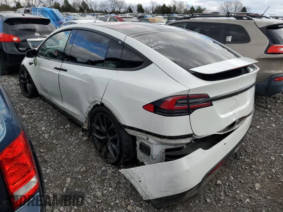 ✅ 2017 Tesla Model X 90D • VIN: 5YJXCAE21HF040252 • Лот: 72074132. Опубліковано раніше на Copart з пробігом 60 842 миль. Безкоштовний доступ до архіву аукціонних продажів зі США та докладний звіт про історію автомобіля на DreamBid. Зображення 2.