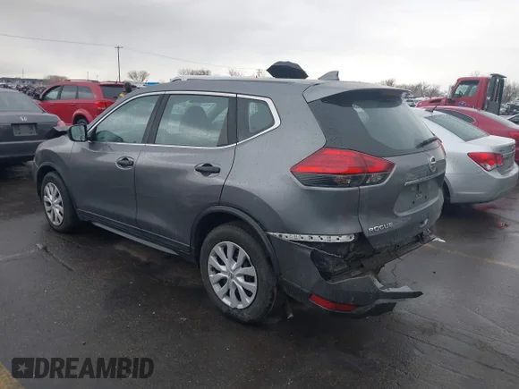 ✅ 2017 Nissan Rogue S • VIN: KNMAT2MT4HP507000 • Lot: 44363913. Wystawiony na IAAI z przebiegiem 147 672 mil. Bezpłatny archiwum sprzedaży aukcyjnych z USA i szczegółowy raport historii pojazdu na DreamBid. Zdjęcie 3.