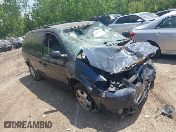 ✅ 2007 Dodge Grand Caravan SXT • VIN: 2D4GP44L47R276724 • Lot: 45291178. Listed on IAAI with Not provided. Free auction sales archive from the USA and detailed vehicle history report at DreamBid. Image 1.