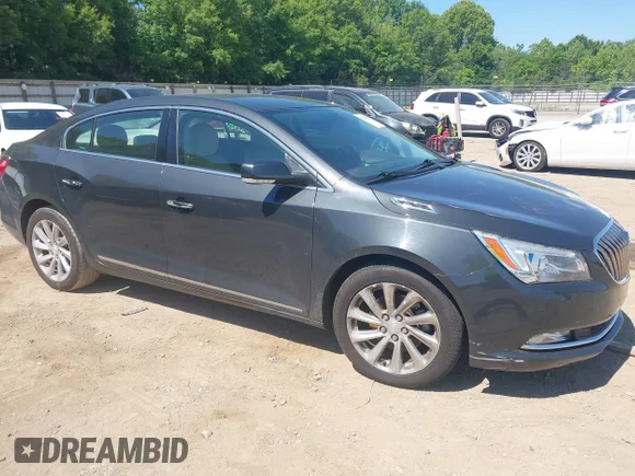 ✅ 2014 Buick LaCrosse Leather • VIN: 1G4GB5G32EF237269 • Lot: 45100526. Wystawiony na IAAI z przebiegiem 151 377 mil. Bezpłatny archiwum sprzedaży aukcyjnych z USA i szczegółowy raport historii pojazdu na DreamBid. Zdjęcie 1.