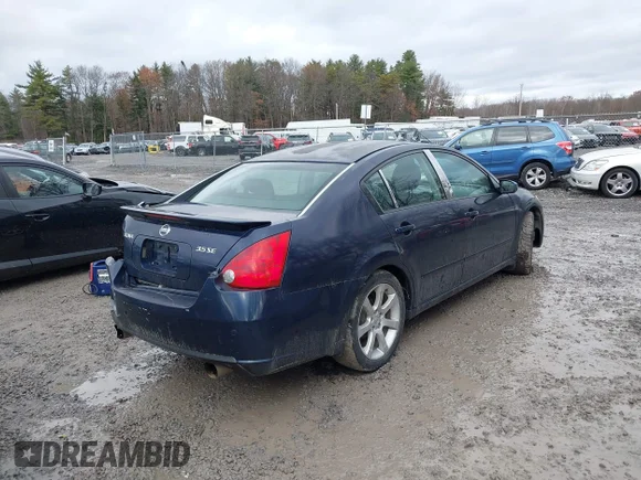 ✅ 2007 Nissan Maxima SE • VIN: 1N4BA41E07C801954 • Lot: 43704713. Listed on IAAI with 52,607 mi. Free auction sales archive from the USA and detailed vehicle history report at DreamBid. Image 4.