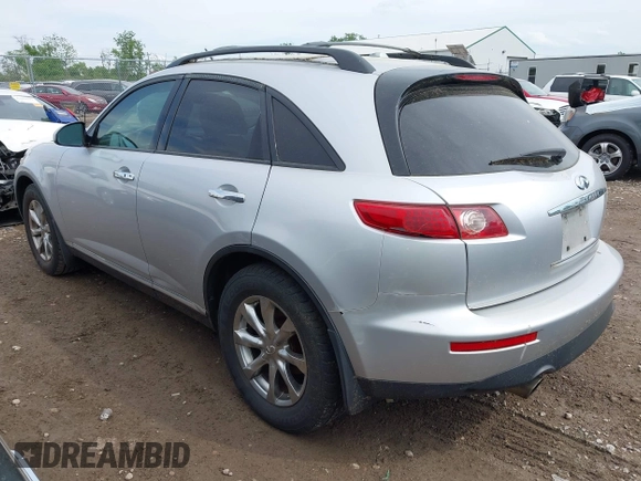 ✅ 2007 Infiniti FX • VIN: JNRAS08U97X101609 • Lot: 44923027. Wystawiony na IAAI z przebiegiem 188 288 mil. Bezpłatny archiwum sprzedaży aukcyjnych z USA i szczegółowy raport historii pojazdu na DreamBid. Zdjęcie 3.
