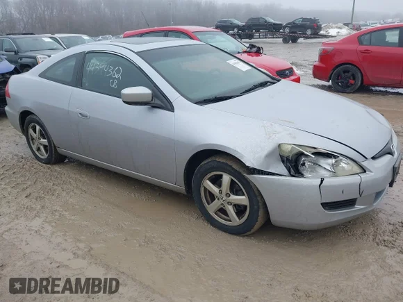 ✅ 2004 Honda Accord EX • VIN: 1HGCM72524A023252 • Lot: 44394362. Listed on IAAI with 214,998 mi. Free auction sales archive from the USA and detailed vehicle history report at DreamBid. Image 1.