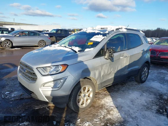 ✅ 2021 Ford EcoSport SE • VIN: MAJ3S2GE9MC408382 • Lot: 43842114. Wystawiony na IAAI z przebiegiem 66 115 mil. Bezpłatny archiwum sprzedaży aukcyjnych z USA i szczegółowy raport historii pojazdu na DreamBid. Zdjęcie 2.