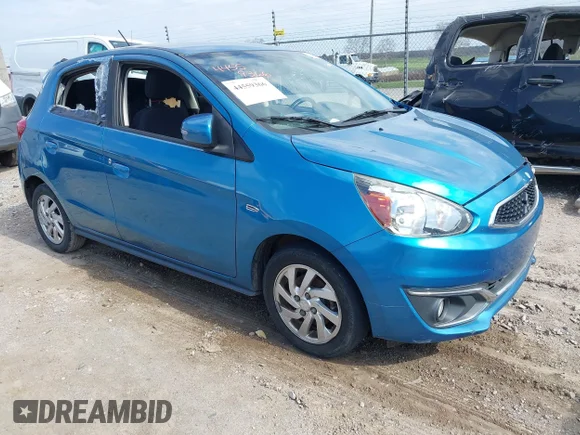 ✅ 2018 Mitsubishi Mirage SE • VIN: ML32A4HJ0JH003366 • Lot: 44559366. Wystawiony na IAAI z przebiegiem 120 950 mil. Bezpłatny archiwum sprzedaży aukcyjnych z USA i szczegółowy raport historii pojazdu na DreamBid. Zdjęcie 1.