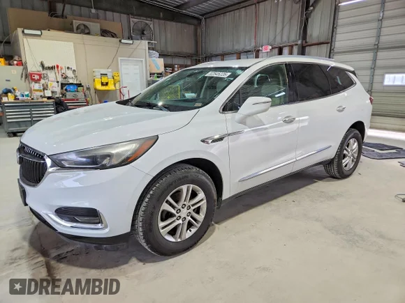✅ 2019 Buick Enclave Essence • VIN: 5GAERBKW0KJ189160 • Lot: 52545226. Listed on Copart with 118,010 mi. Free auction sales archive from the USA and detailed vehicle history report at DreamBid. Image 1.