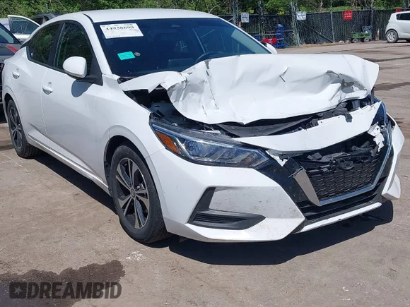✅ 2023 Nissan Sentra SV • VIN: 3N1AB8CV5PY306053 • Lot: 44938699. Wystawiony na IAAI z przebiegiem 47 529 mil. Bezpłatny archiwum sprzedaży aukcyjnych z USA i szczegółowy raport historii pojazdu na DreamBid. Zdjęcie 1.