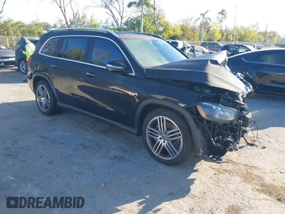 ✅ 2025 Mercedes-Benz GLS 450 • VIN: 4JGFF5KE1SB429343 • Лот: 44371661. Опубліковано раніше на IAAI з пробігом 2 928 миль. Безкоштовний доступ до архіву аукціонних продажів зі США та докладний звіт про історію автомобіля на DreamBid. Зображення 1.