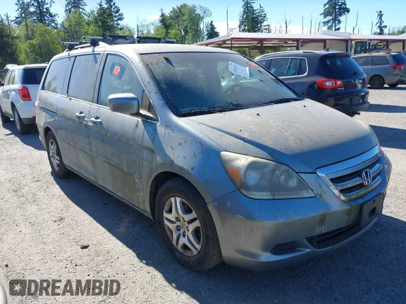 ✅ 2007 Honda Odyssey EX • VIN: 5FNRL38437B000898 • Лот: 45341663. Опубликован ранее на IAAI с пробегом 135 300 миль. Бесплатный доступ к архиву аукционных продаж из США и подробный отчёт об истории автомобиля на DreamBid. Изображение 1.