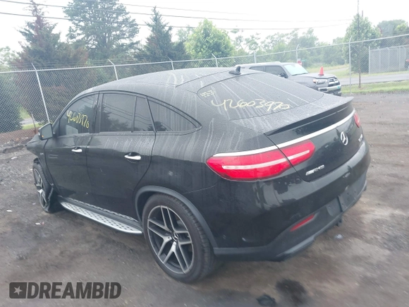 ✅ 2018 Mercedes-Benz GLE 43 AMG • VIN: 4JGED6EB8JA099732 • Lot: 42603970. Wystawiony na IAAI z przebiegiem 80 281 mil. Bezpłatny archiwum sprzedaży aukcyjnych z USA i szczegółowy raport historii pojazdu na DreamBid. Zdjęcie 3.
