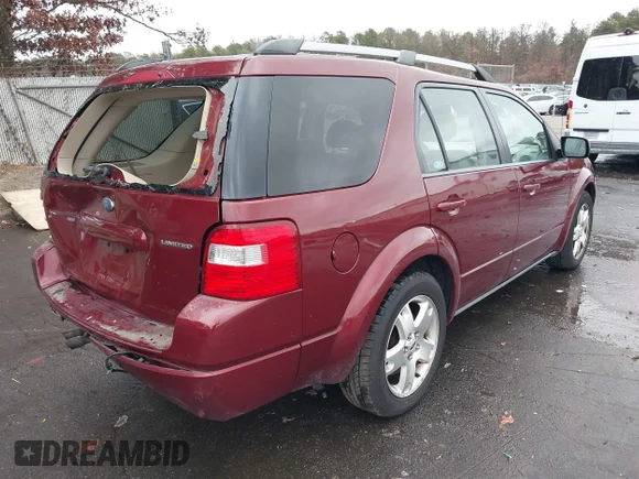 ✅ 2005 Ford Freestyle Limited • VIN: 1FMDK06175GA15116 • Lot: 43792047. Wystawiony na IAAI z przebiegiem 83 759 mil. Bezpłatny archiwum sprzedaży aukcyjnych z USA i szczegółowy raport historii pojazdu na DreamBid. Zdjęcie 4.
