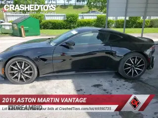 ✅ 2019 Aston Martin Vantage • VIN: SCFSMGAW9KGN00758 • Лот: 69590735. Опубликован ранее на Copart с пробегом 39 212 миль. Бесплатный доступ к архиву аукционных продаж из США и подробный отчёт об истории автомобиля на DreamBid. Изображение 16.