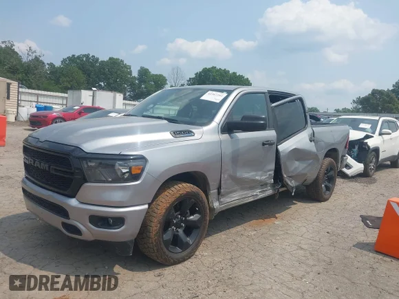 ✅ 2023 Ram 1500 Tradesman • VIN: 1C6SRFGT1PN639249 • Lot: 42367264. Wystawiony na IAAI z przebiegiem 66 072 mil. Bezpłatny archiwum sprzedaży aukcyjnych z USA i szczegółowy raport historii pojazdu na DreamBid. Zdjęcie 2.