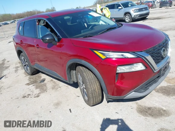 ✅ 2021 Nissan Rogue SV • VIN: 5N1AT3BB7MC721475 • Лот: 44880720. Опубликован ранее на IAAI с пробегом 93 068 миль. Бесплатный доступ к архиву аукционных продаж из США и подробный отчёт об истории автомобиля на DreamBid. Изображение 1.