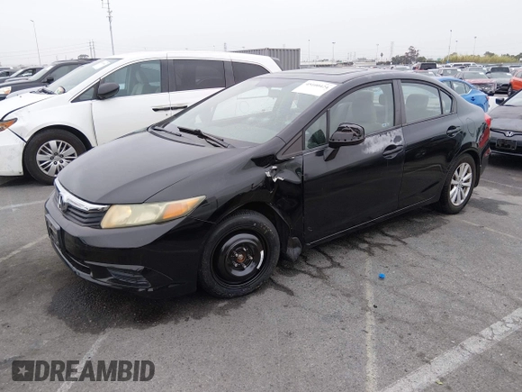 ✅ 2012 Honda Civic EX-L • VIN: 2HGFB2F98CH513858 • Лот: 45100424. Опубліковано раніше на IAAI з пробігом 181 391 миль. Безкоштовний доступ до архіву аукціонних продажів зі США та докладний звіт про історію автомобіля на DreamBid. Зображення 2.