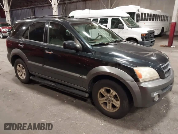 ✅ 2004 Kia Sorento LX • VIN: KNDJC733945276518 • Lot: 44012648. Listed on IAAI with Not provided. Free auction sales archive from the USA and detailed vehicle history report at DreamBid. Image 1.
