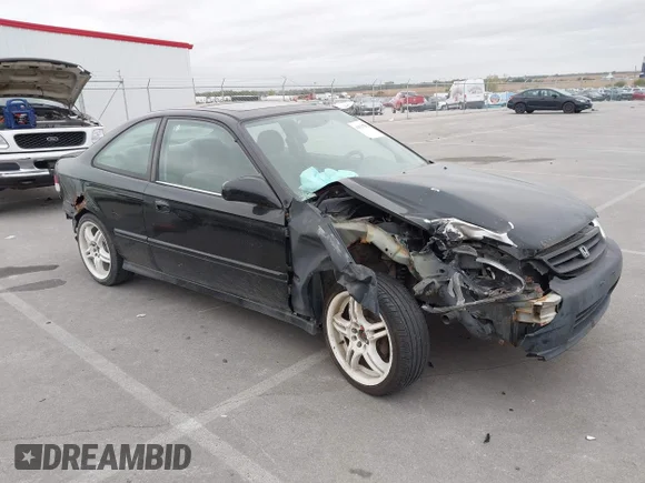 ✅ 1999 Honda Civic EX • VIN: 1HGEJ8146XL018273 • Lot: 43537913. Listed on IAAI with 191,327 mi. Free auction sales archive from the USA and detailed vehicle history report at DreamBid. Image 1.