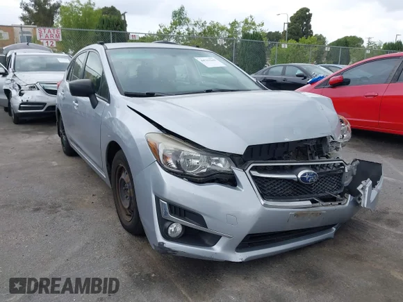✅ 2016 Subaru Impreza 2.0i • VIN: JF1GPAA69G9264526 • Lot: 44762260. Listed on IAAI with 65,443 mi. Free auction sales archive from the USA and detailed vehicle history report at DreamBid. Image 1.