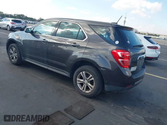 ✅ 2016 Chevrolet Equinox LS • VIN: 2GNALBEK0G6300390 • Lot: 44387350. Wystawiony na IAAI z przebiegiem 105 961 mil. Bezpłatny archiwum sprzedaży aukcyjnych z USA i szczegółowy raport historii pojazdu na DreamBid. Zdjęcie 3.