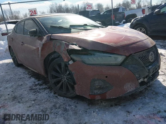 ✅ 2021 Nissan Maxima SR • VIN: 1N4AA6EV1MC502793 • Лот: 44376361. Опубликован ранее на IAAI с пробегом 95 526 миль. Бесплатный доступ к архиву аукционных продаж из США и подробный отчёт об истории автомобиля на DreamBid. Изображение 1.