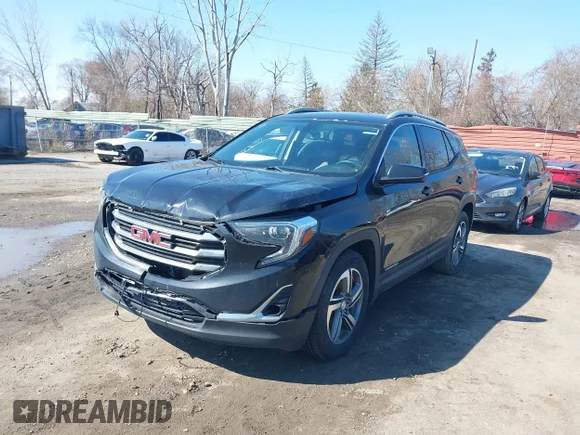 ✅ 2018 GMC Terrain SLT • VIN: 3GKALPEV7JL129404 • Lot: 44811237. Listed on IAAI with 187,363 mi. Free auction sales archive from the USA and detailed vehicle history report at DreamBid. Image 2.