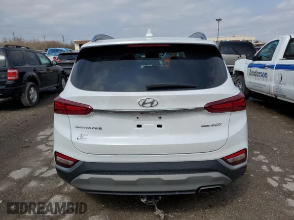 ✅ 2019 Hyundai Santa Fe Ultimate • VIN: 5NMS5CAAXKH013277 • Lot: 46651643. Wystawiony na Copart z przebiegiem 86 244 mil. Bezpłatny archiwum sprzedaży aukcyjnych z USA i szczegółowy raport historii pojazdu na DreamBid. Zdjęcie 6.
