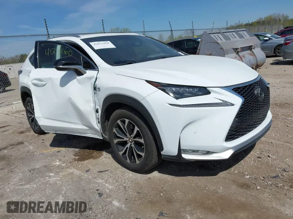 ✅ 2017 Lexus NX 200t F Sport • VIN: JTJBARBZ2H2114259 • Lot: 45052260. Wystawiony na IAAI z przebiegiem 127 193 mil. Bezpłatny archiwum sprzedaży aukcyjnych z USA i szczegółowy raport historii pojazdu na DreamBid. Zdjęcie 1.
