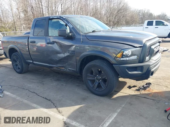 ✅ 2022 Ram 1500 Warlock • VIN: 1C6RR7GG6NS242626 • Lot: 44330773. Listed on IAAI with 52,682 mi. Free auction sales archive from the USA and detailed vehicle history report at DreamBid. Image 1.