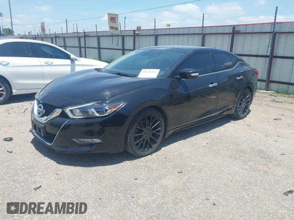 ✅ 2016 Nissan Maxima SR • VIN: 1N4AA6AP8GC406638 • Lot: 45228223. Listed on IAAI with 118,529 mi. Free auction sales archive from the USA and detailed vehicle history report at DreamBid. Image 2.