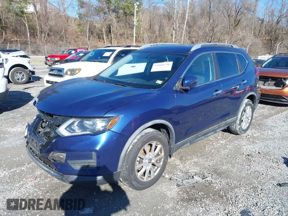 ✅ 2017 Nissan Rogue S • VIN: KNMAT2MV0HP605488 • Lot: 43889738. Wystawiony na IAAI z przebiegiem 68 075 mil. Bezpłatny archiwum sprzedaży aukcyjnych z USA i szczegółowy raport historii pojazdu na DreamBid. Zdjęcie 2.
