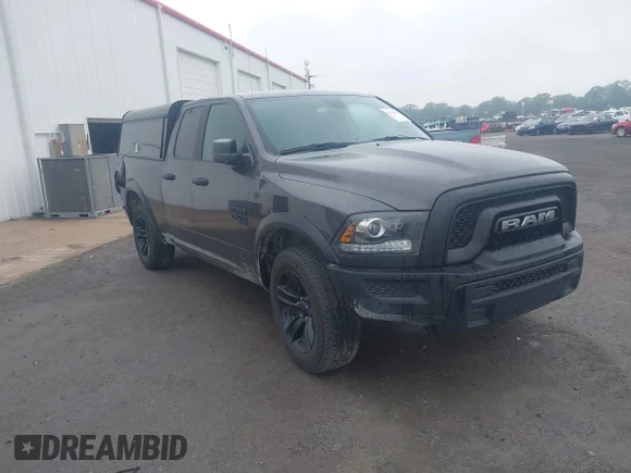 ✅ 2023 Ram 1500 Warlock • VIN: 1C6RR6GG1PS595594 • Lot: 42274640. Wystawiony na IAAI z przebiegiem 27 099 mil. Bezpłatny archiwum sprzedaży aukcyjnych z USA i szczegółowy raport historii pojazdu na DreamBid. Zdjęcie 1.