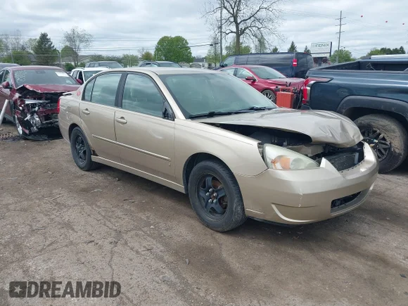✅ 2006 Chevrolet Malibu 2LT • VIN: 1G1ZT51886F164482 • Лот: 44967298. Опубликован ранее на IAAI с пробегом 190 773 миль. Бесплатный доступ к архиву аукционных продаж из США и подробный отчёт об истории автомобиля на DreamBid. Изображение 1.
