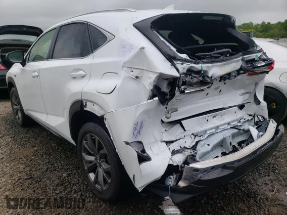 ✅ 2021 Lexus NX 300 F Sport • VIN: JTJSARBZ8M5030620 • Lot: 78080884. Wystawiony na Copart z przebiegiem 17 910 mil. Bezpłatny archiwum sprzedaży aukcyjnych z USA i szczegółowy raport historii pojazdu na DreamBid. Zdjęcie 3.