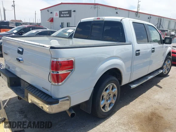 ✅ 2013 Ford F-150 XLT • VIN: 1FTFW1CF2DKE55764 • Lot: 45131628. Listed on IAAI with 194,226 mi. Free auction sales archive from the USA and detailed vehicle history report at DreamBid. Image 4.