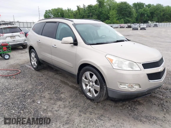 ✅ 2012 Chevrolet Traverse 1LT • VIN: 1GNKRGED1CJ290046 • Лот: 44989683. Опубликован ранее на IAAI с пробегом 182 959 миль. Бесплатный доступ к архиву аукционных продаж из США и подробный отчёт об истории автомобиля на DreamBid. Изображение 1.