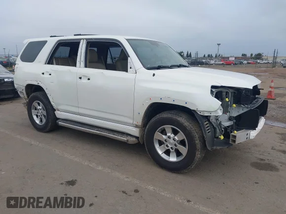 ✅ 2012 Toyota 4Runner SR5 • VIN: JTEBU5JR0C5096531 • Lot: 44072557. Wystawiony na IAAI z przebiegiem 103 151 mil. Bezpłatny archiwum sprzedaży aukcyjnych z USA i szczegółowy raport historii pojazdu na DreamBid. Zdjęcie 1.
