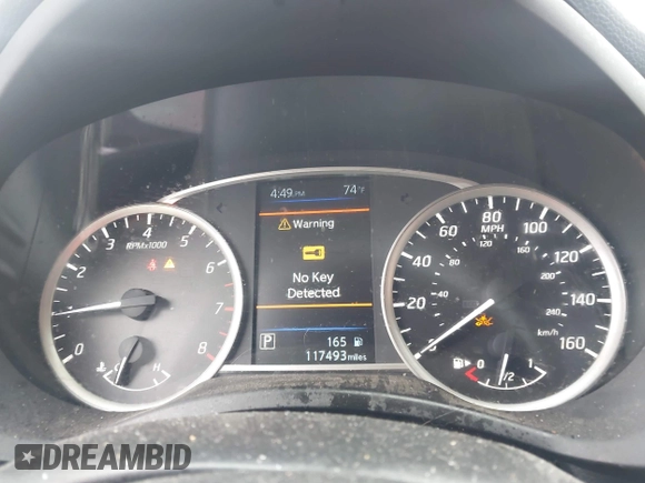 ✅ 2019 Nissan Sentra SV • VIN: 3N1AB7AP5KY359231 • Lot: 45261124. Wystawiony na IAAI z przebiegiem 117 493 mil. Bezpłatny archiwum sprzedaży aukcyjnych z USA i szczegółowy raport historii pojazdu na DreamBid. Zdjęcie 7.