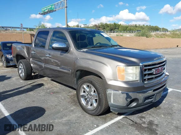 ✅ 2012 GMC Sierra 1500 SLE • VIN: 3GTP1VE09CG245056 • Lot: 44851808. Listed on IAAI with 174,405 mi. Free auction sales archive from the USA and detailed vehicle history report at DreamBid. Image 1.