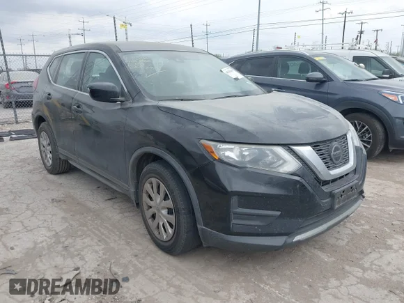 ✅ 2019 Nissan Rogue S • VIN: KNMAT2MT8KP555297 • Lot: 44542468. Listed on IAAI with 96,009 mi. Free auction sales archive from the USA and detailed vehicle history report at DreamBid. Image 1.