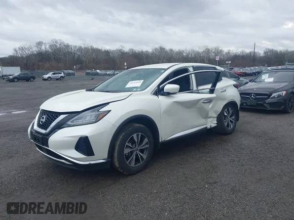 ✅ 2023 Nissan Murano S • VIN: 5N1AZ2AS5PC106700 • Лот: 44615020. Опубликован ранее на IAAI с пробегом 26 334 миль. Бесплатный доступ к архиву аукционных продаж из США и подробный отчёт об истории автомобиля на DreamBid. Изображение 2.