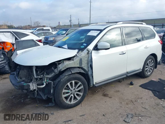 ✅ 2015 Nissan Pathfinder SV • VIN: 5N1AR2MN9FC616231 • Лот: 41479189. Опубліковано раніше на IAAI з пробігом 189 556 миль. Безкоштовний доступ до архіву аукціонних продажів зі США та докладний звіт про історію автомобіля на DreamBid. Зображення 2.