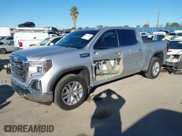 ✅ 2021 GMC Sierra 1500 SLT • VIN: 3GTP8DED5MG391321 • Lot: 44157891. Wystawiony na IAAI z przebiegiem 31 383 mil. Bezpłatny archiwum sprzedaży aukcyjnych z USA i szczegółowy raport historii pojazdu na DreamBid. Zdjęcie 2.