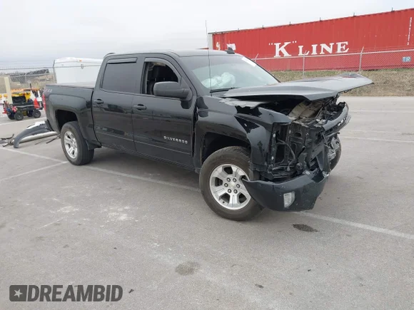 ✅ 2018 Chevrolet Silverado 1500 LT • VIN: 3GCUKREC2JG583137 • Lot: 44720895. Listed on IAAI with 130,783 mi. Free auction sales archive from the USA and detailed vehicle history report at DreamBid. Image 1.