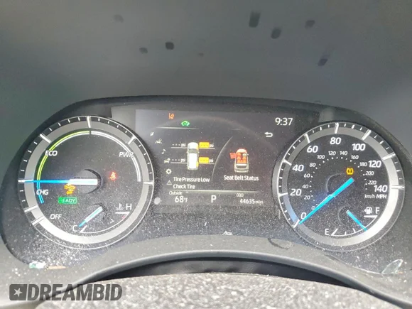 ✅ 2021 Toyota Highlander Hybrid Platinum • VIN: 5TDEBRCH1MS019407 • Lot: 41750356. Wystawiony na Copart z przebiegiem 44 635 mil. Bezpłatny archiwum sprzedaży aukcyjnych z USA i szczegółowy raport historii pojazdu na DreamBid. Zdjęcie 9.