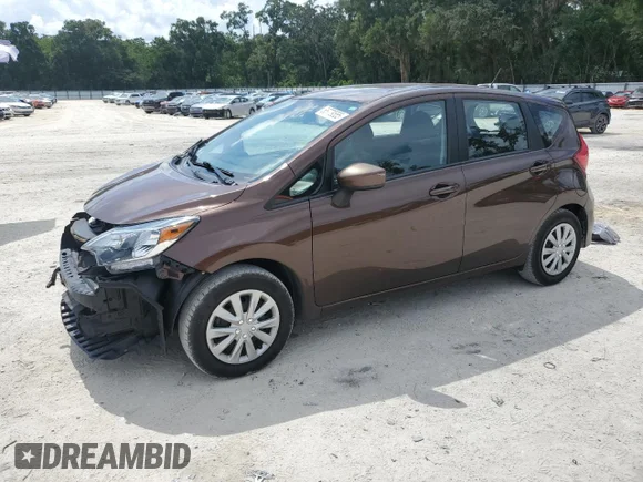 ✅ 2017 Nissan Note SV • VIN: 3N1CE2CP7HL357101 • Lot: 65779555. Wystawiony na Copart z przebiegiem 85 485 mil. Bezpłatny archiwum sprzedaży aukcyjnych z USA i szczegółowy raport historii pojazdu na DreamBid. Zdjęcie 1.