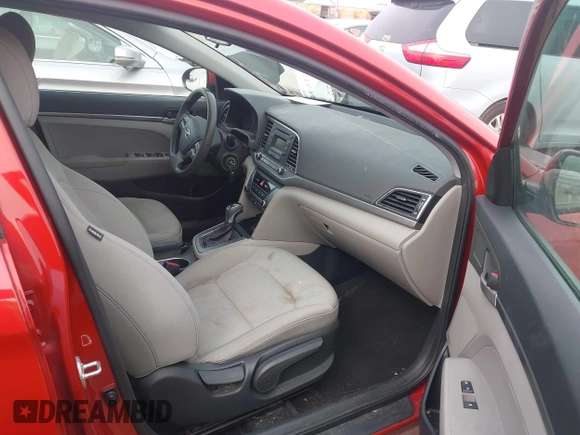 ✅ 2017 Hyundai Elantra SE • VIN: 5NPD74LF6HH184508 • Lot: 44281694. Wystawiony na IAAI z przebiegiem 140 055 mil. Bezpłatny archiwum sprzedaży aukcyjnych z USA i szczegółowy raport historii pojazdu na DreamBid. Zdjęcie 5.